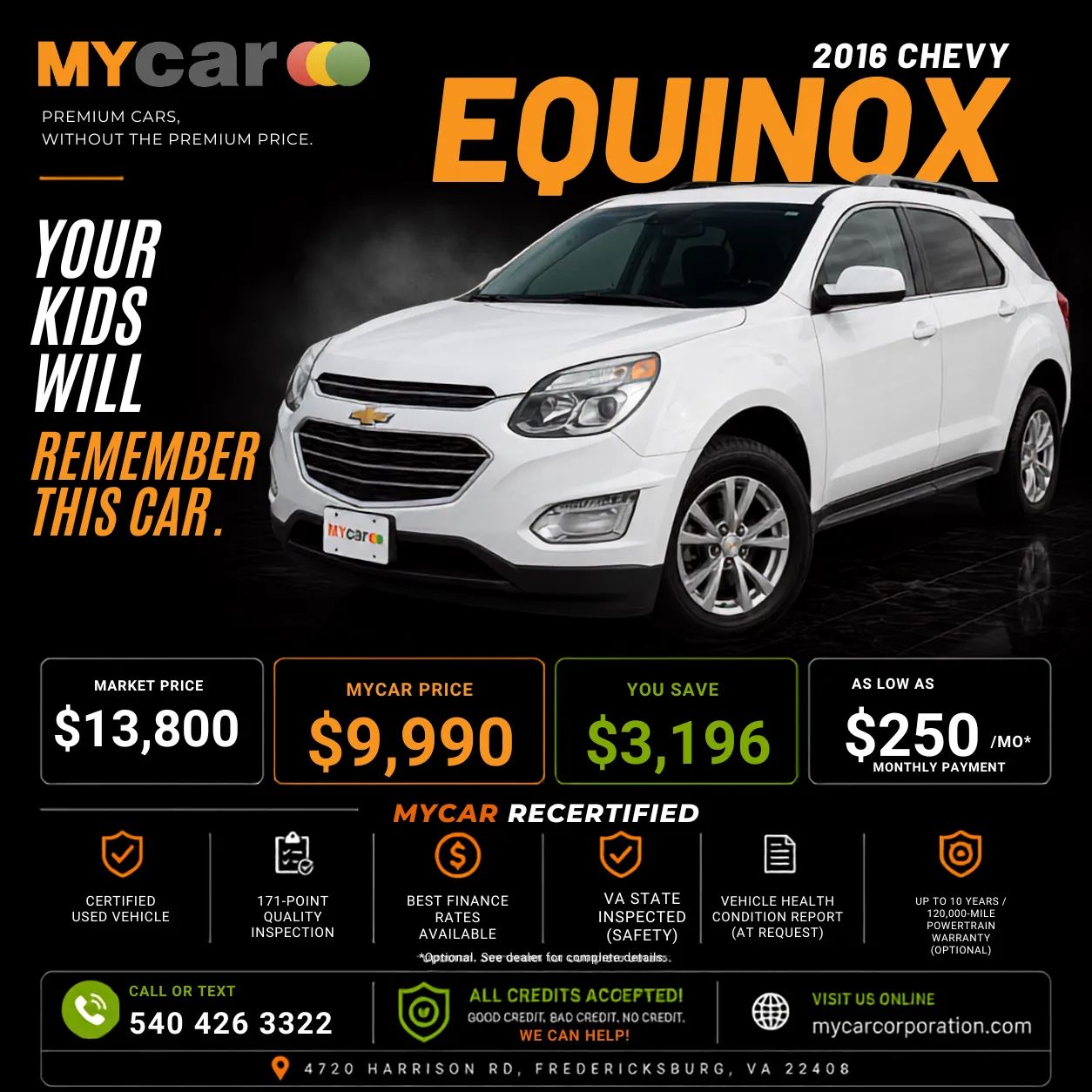 2016 CHEVROLET Equinox
