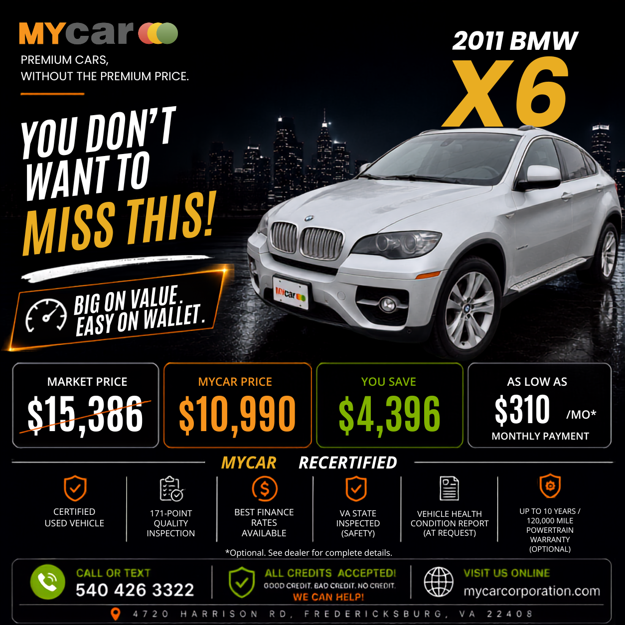 2011 BMW X6